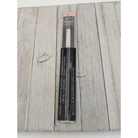 Vintage J&P Coats Flex Knit All Purpose Zipper 20" White 1 - Picture 4 of 4